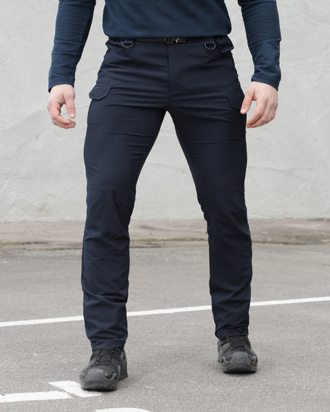 Spodnie męskie bojówki 2.0 niebieskie