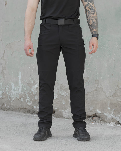 Spodnie męskie bojówki 'Capelan' czarny