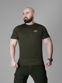 Футболка швидкосохнуча тактична BEZET Basic хакі