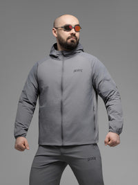 Куртка вітрівка BEZET Solguard UV 100 сірий