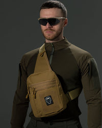 Месенджер BEZET Holster пісочний