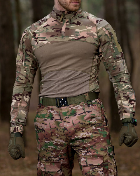 Taktyczna koszula bojowa Uboks (Ubaks) Fight kamuflaż