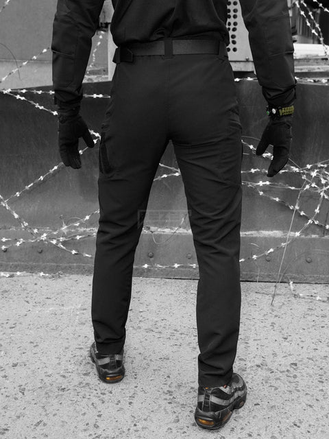 Spodnie męskie bojówki 2.0 czarny