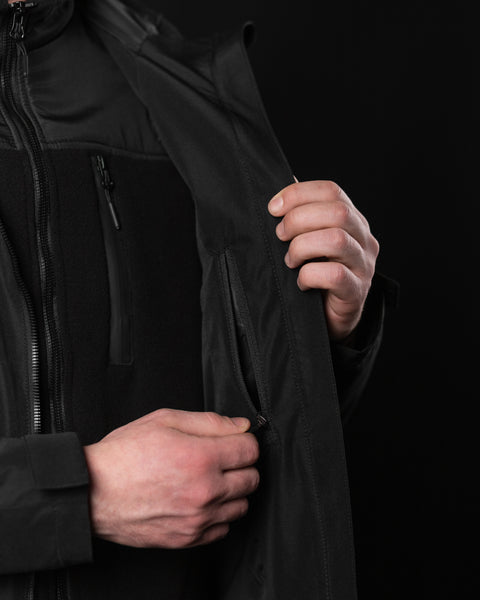 Męska kurtka Trajectory w kolorze czarnym