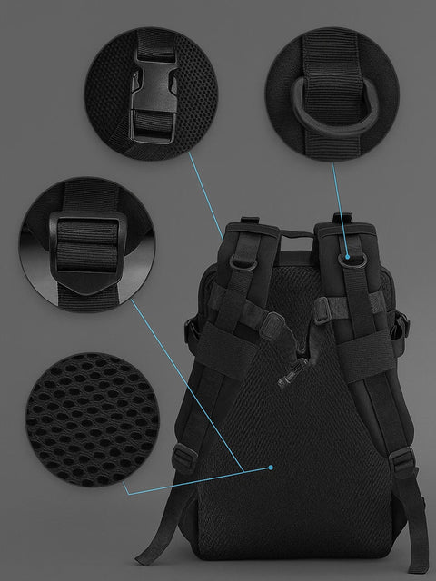 Tactical Climbing Backpack BEZET Sports Outdoor Hiking Trekking