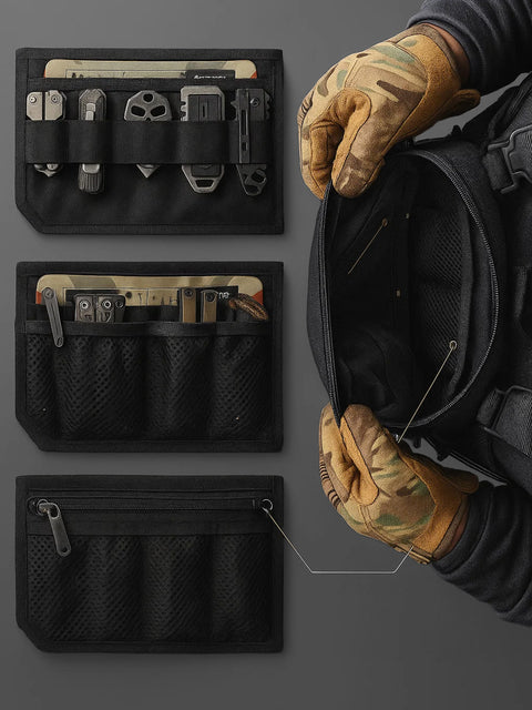 Tactical backpack chest hanging bag, running chest bag BEZET