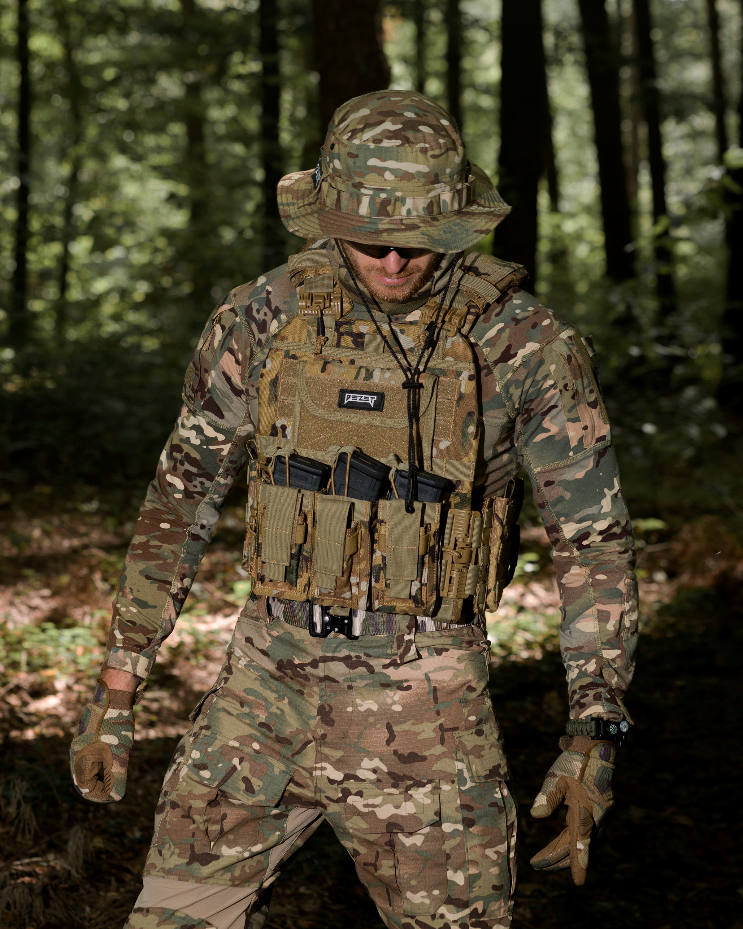 BREATHING VEST TACTICAL PROTECTION MILITARY BEZET CAMUFLAGE– bezet.com