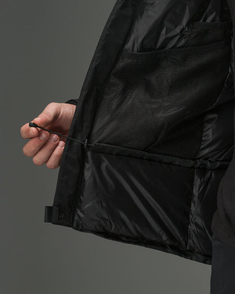 Bezet storm winter jacket black