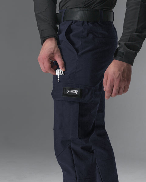 Men's cargo pants Basic Dark blue