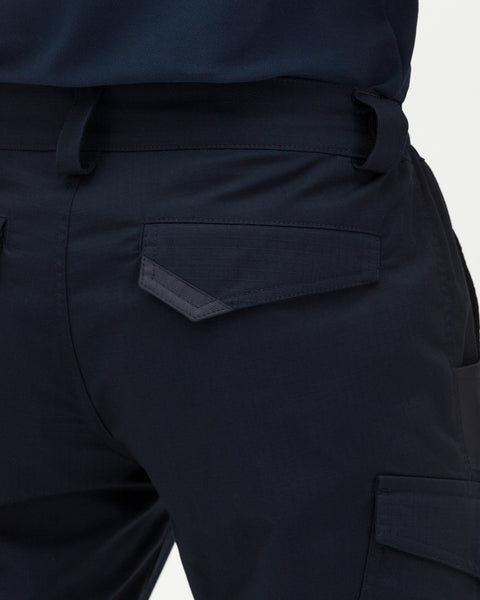 Spodnie taktyczne cargo BEZET Onyx niebieskie