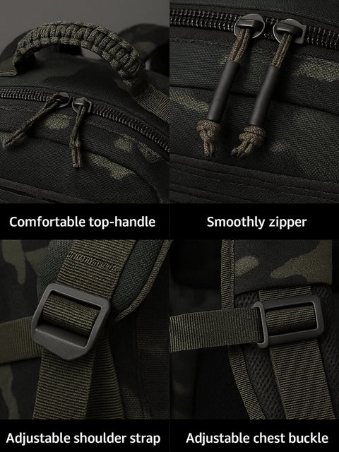 Tactical Climbing Male Backpack BEZET