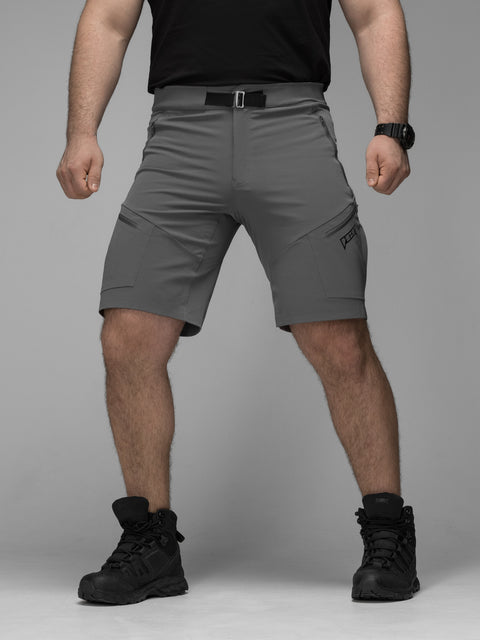 Quick-Dry taktické cargo šortky Adventure khaki