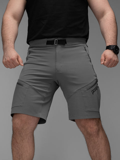 Quick-Dry taktické cargo šortky Adventure khaki