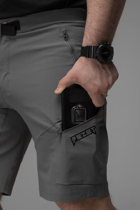 Quick-Dry taktické cargo šortky Adventure khaki