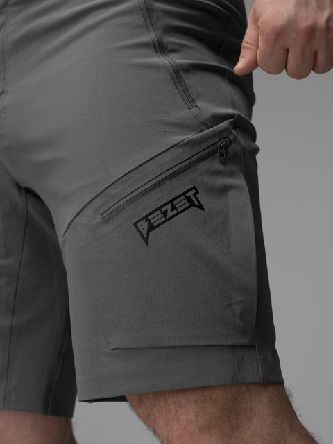 Quick-Dry taktické cargo šortky Adventure khaki