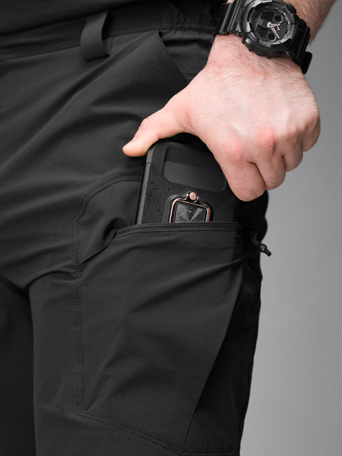 Taktické cargo kraťasy Nomad černé