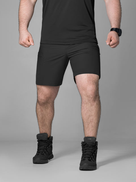 Taktické cargo šortky Urban černé