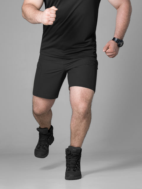 Taktické cargo šortky Urban černé