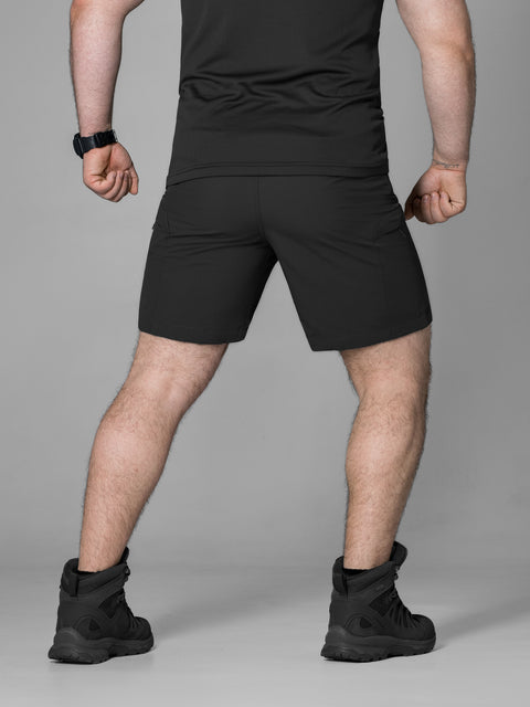 Taktické cargo šortky Urban černé