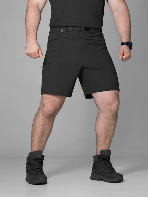 Taktické cargo šortky Urban černé