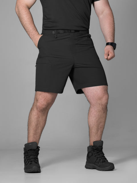 Taktické cargo šortky Urban černé