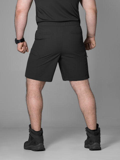 Taktické cargo šortky Urban černé