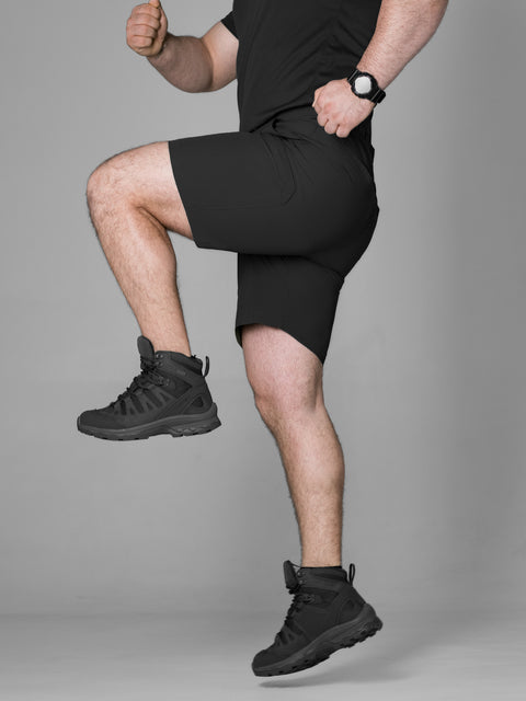 Taktické cargo šortky Urban černé