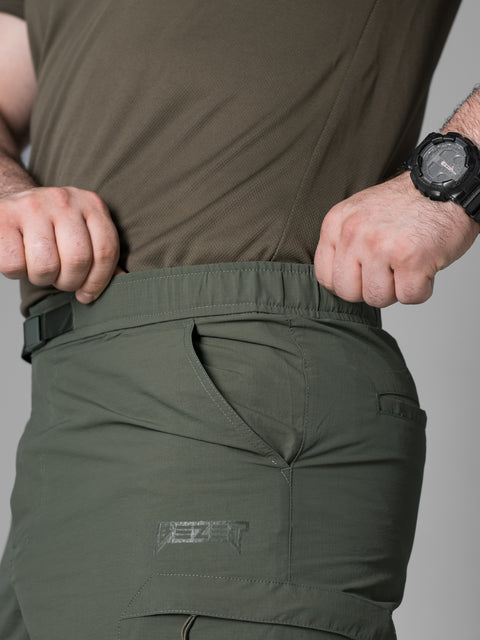 Taktické cargo kraťasy Urban khaki