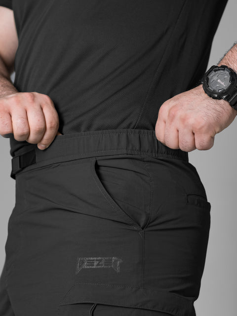 Taktické cargo šortky Urban černé