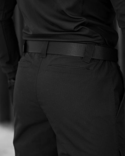 Spy black men's cargo pants