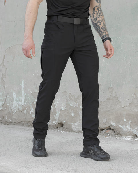 Spodnie męskie bojówki 'Capelan' czarny