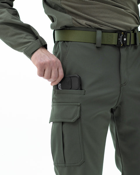 Taktické cargo kalhoty Basic khaki