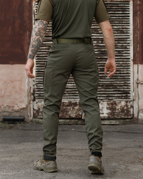 Spodnie męskie bojówki 'Capelan' khaki