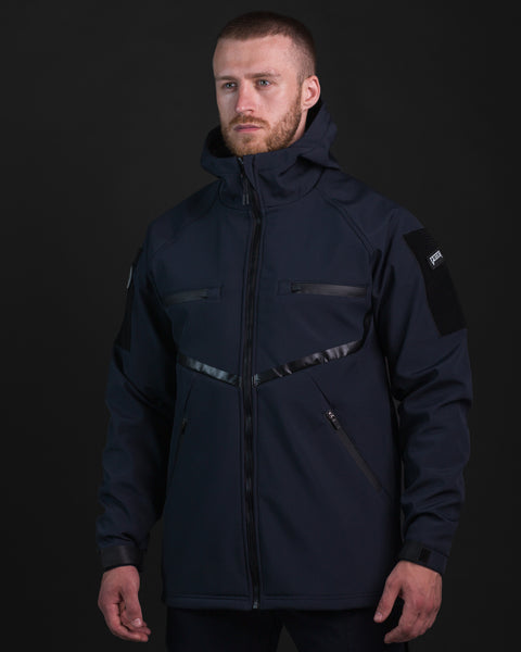 Softshellová bunda Omega modrá