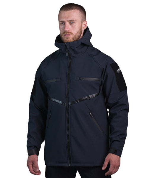 Softshellová bunda Omega modrá