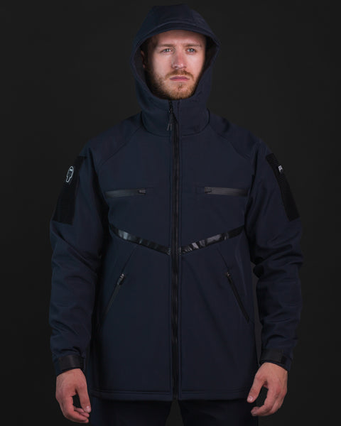 Softshellová bunda Omega modrá