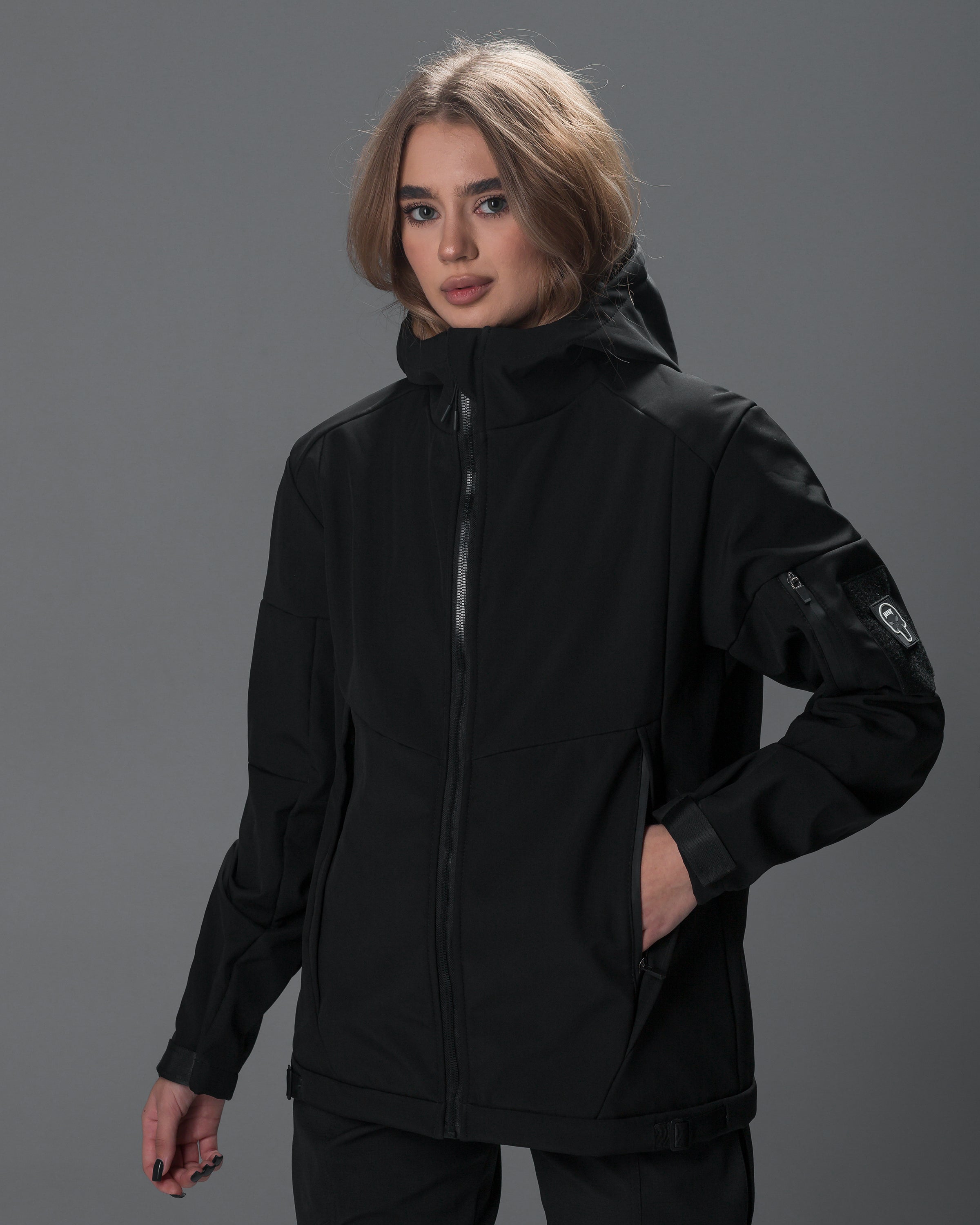 Women's Softshell Jacket ROBOCOP 2.0 Black