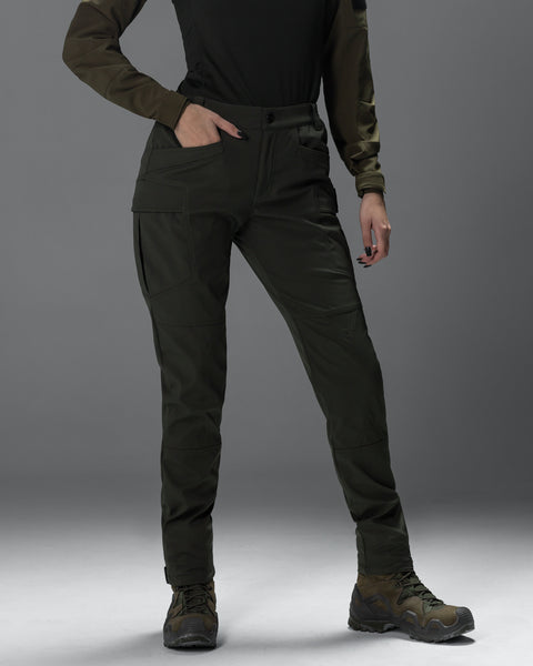 Women's tactical cargo pants BEZET Chaplain khaki