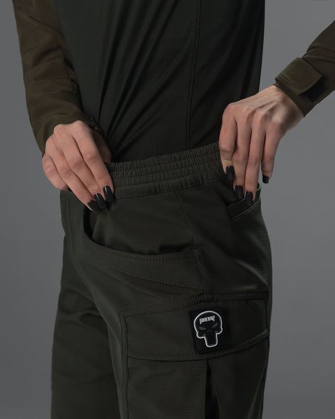 Women's tactical cargo pants BEZET Chaplain khaki