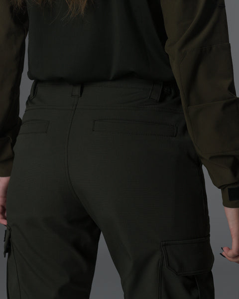 Damskie Spodnie bojówki Basic khaki