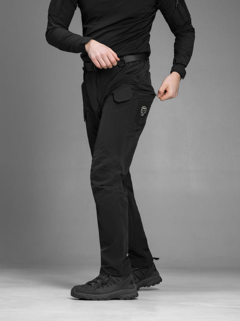 Spodnie taktyczne cargo Bayraktar czarne