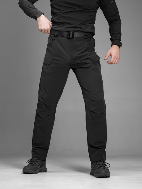 Spodnie taktyczne cargo Bayraktar czarne