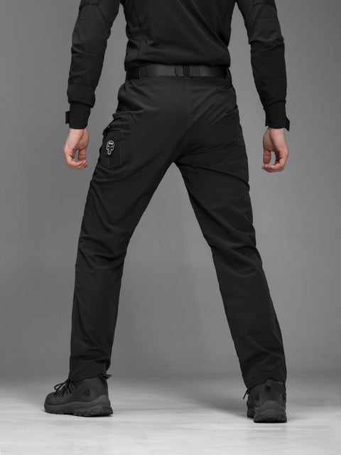Spodnie taktyczne cargo Bayraktar czarne
