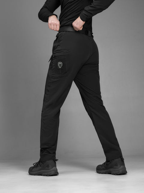 Spodnie taktyczne cargo Bayraktar czarne