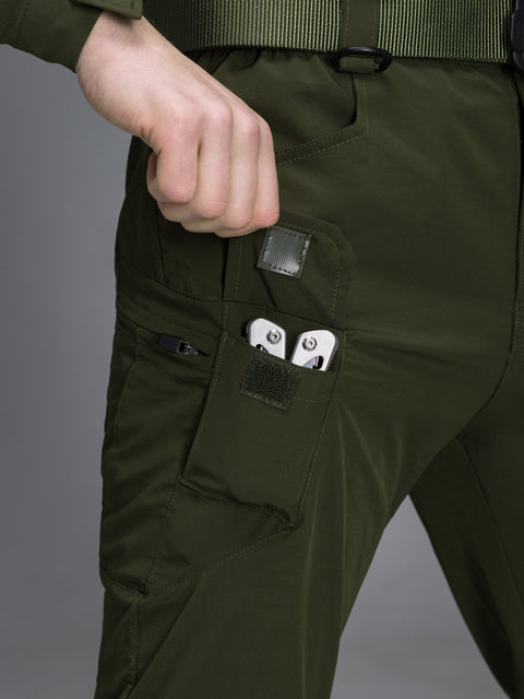 Letiště taktických nákladních kalhot Khaki