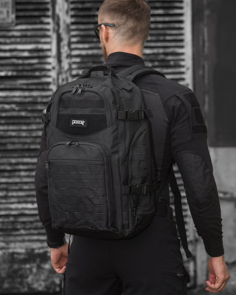 Tactical backpack Soldier Black BEZET