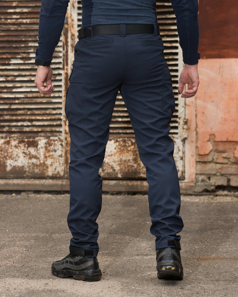 Spodnie męskie bojówki BEZET Capelan blue