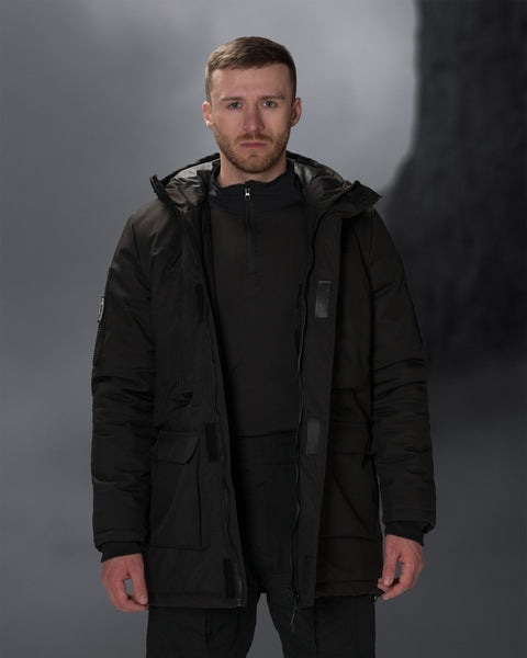 Bezet island winter jacket black