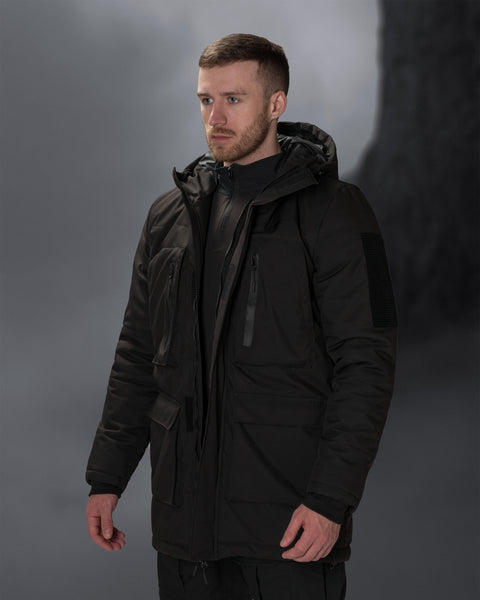 BEZET Iceland winter jacket black