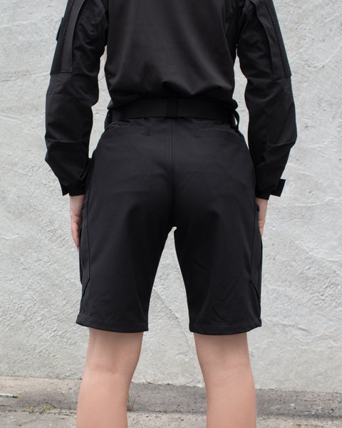 Tactical cargo shorts for women Echelon black